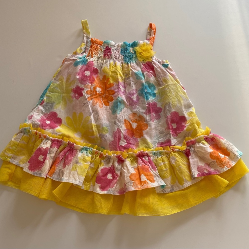 Koala Baby Girl Dress Flowers Multicolor 18 Month